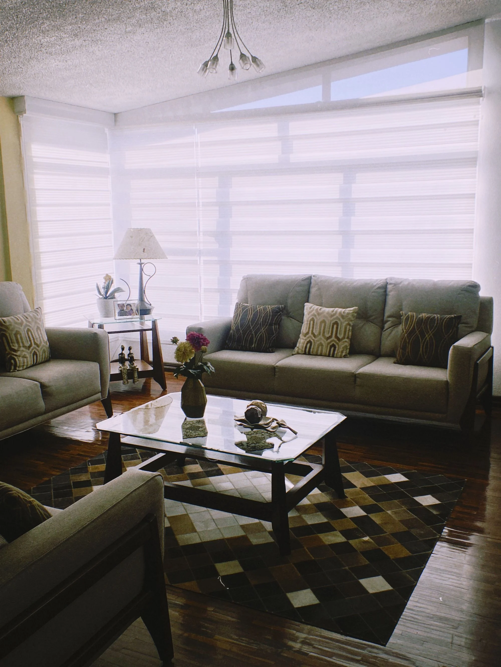 A furnished residential interior