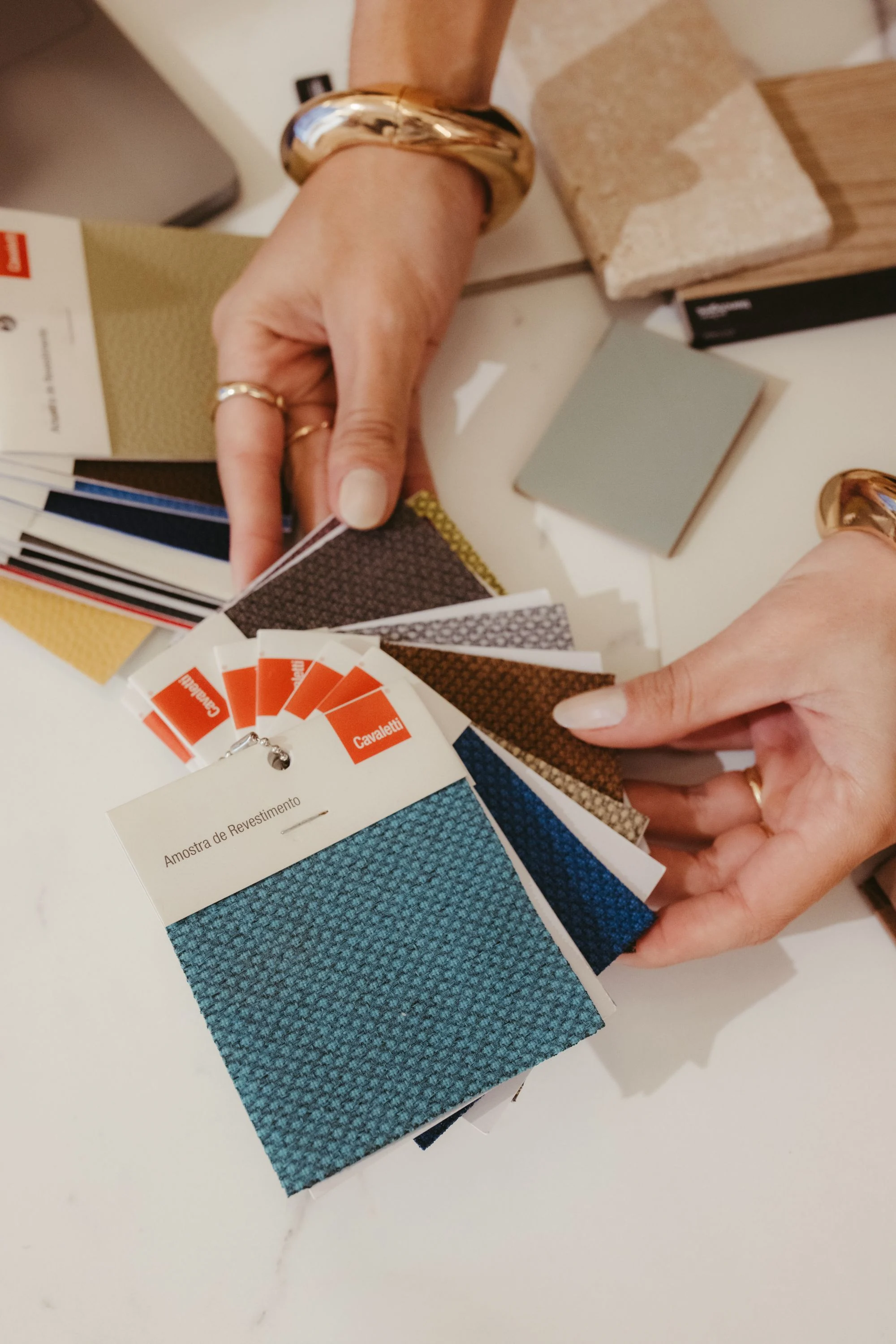 Material and finish samples